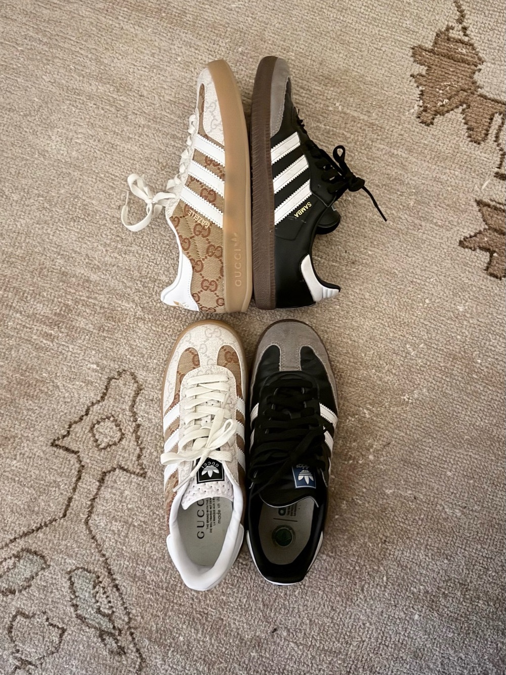 Gucci x Adidas gazelle sneakers - Picture 4 of 5